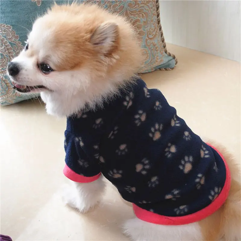 Cute Christmas Costume Pet Dog Clothes Fleece Coat Pet Puppy Warm Winter Pullover Shirt Dachshund Cat Puppy Clothes