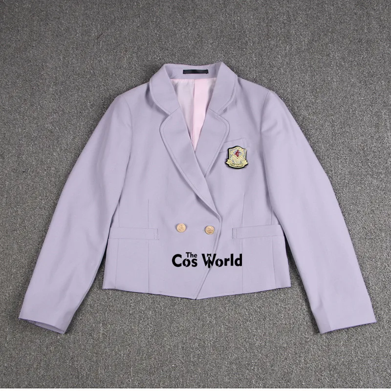 Japanese Womens Girl's Spring Autumn Suits Blazer Long Sleeve Jackets Coats Outwear For JK School Uniform