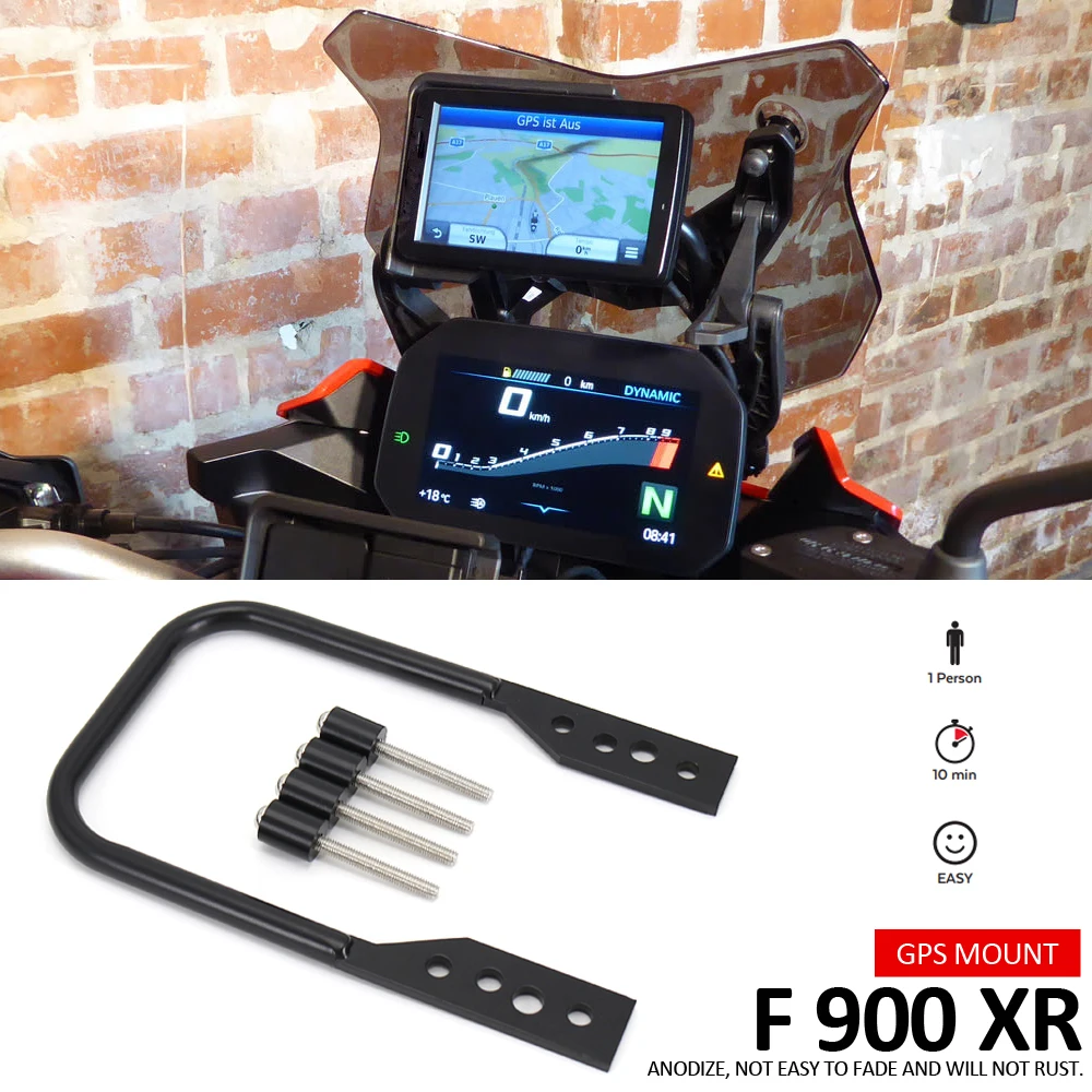 New For BMW F900XR F 900 XR f900xr Motorcycle windshield Stand Holder Phone Mobile Phone GPS Mount Navigation Plate Bracket