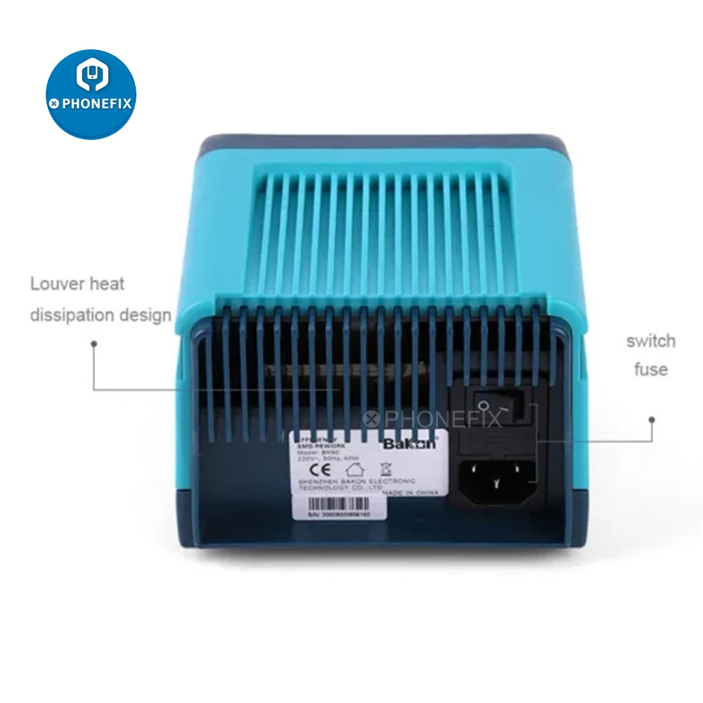 BAKON BK60 BK90 SMD Lead Free Soldering Iron Station Digital Display 60W/90W Smart Temperature Control Welding Station