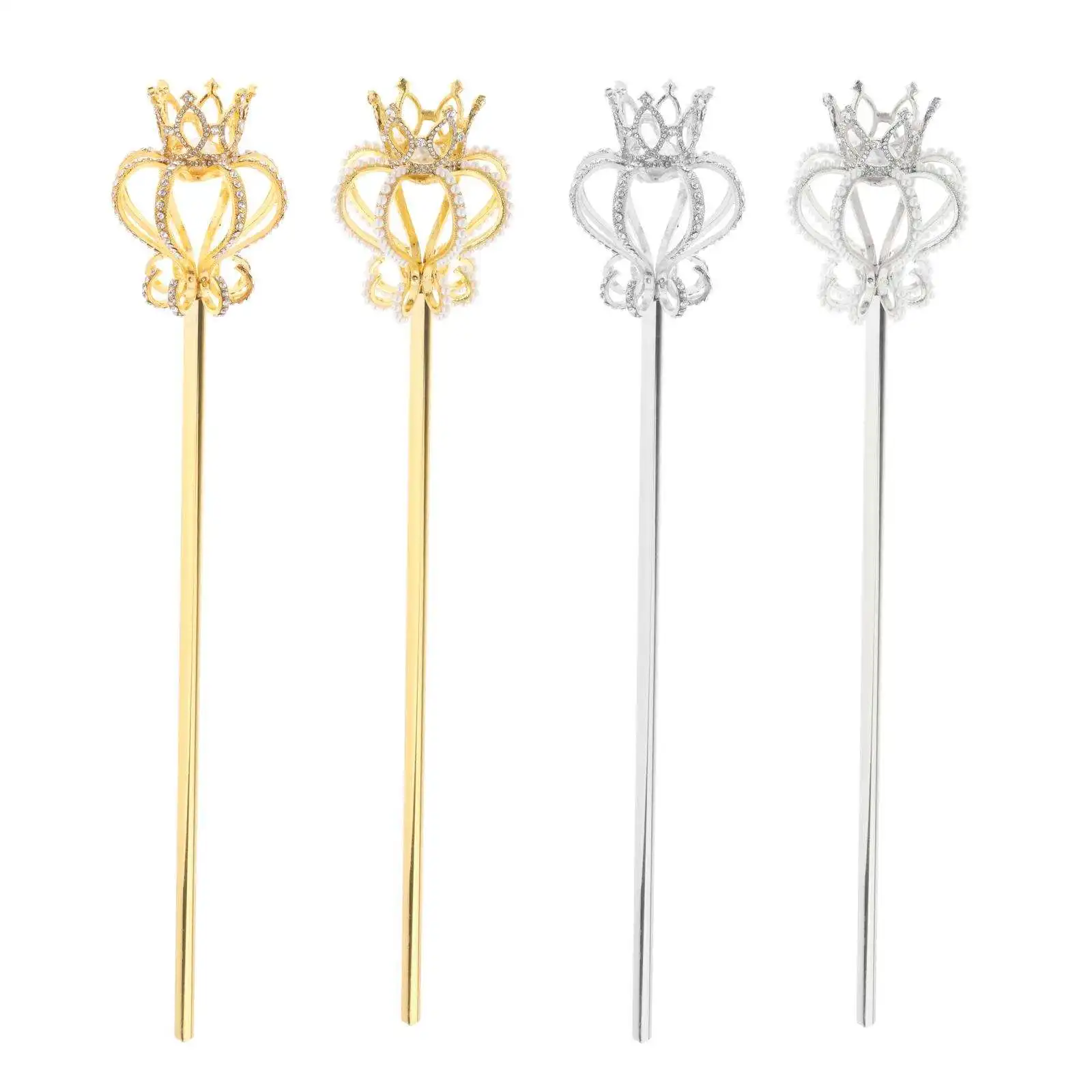 

Alloy Fairy Wands Handheld Props Accessories Princess Scepter Angel Costume Props Fairy Sticks for Halloween Decoration Supplies