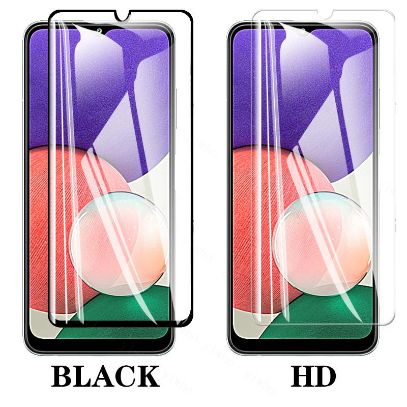 Tempered Glass For Samsung Galaxy A22 5G Screen Protector Camera Lens Film on For Samsung A22 4G A225G Protective a22 Glass