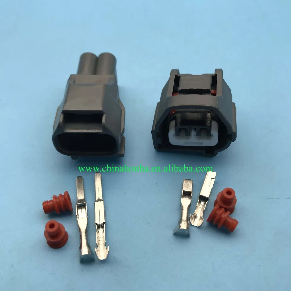 2 pin male and female automotive waterproof connector Crankshaft position sensor connetor(2.2mm) 7282-7023-10 7283-7023-10