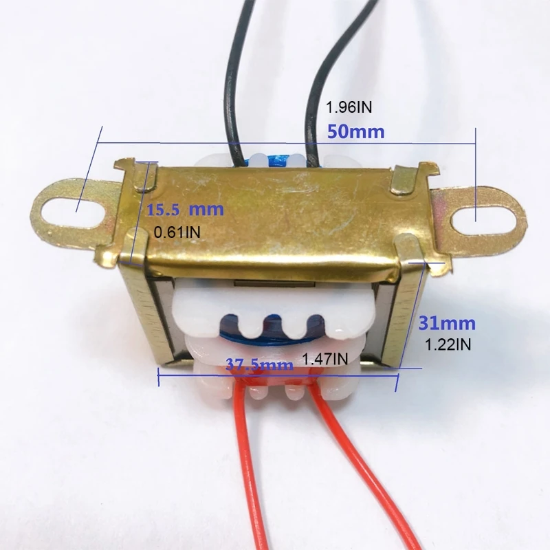 220V to 9V/12V Wired Transformer Voltage Transformer Power Converter for Electronic Clock