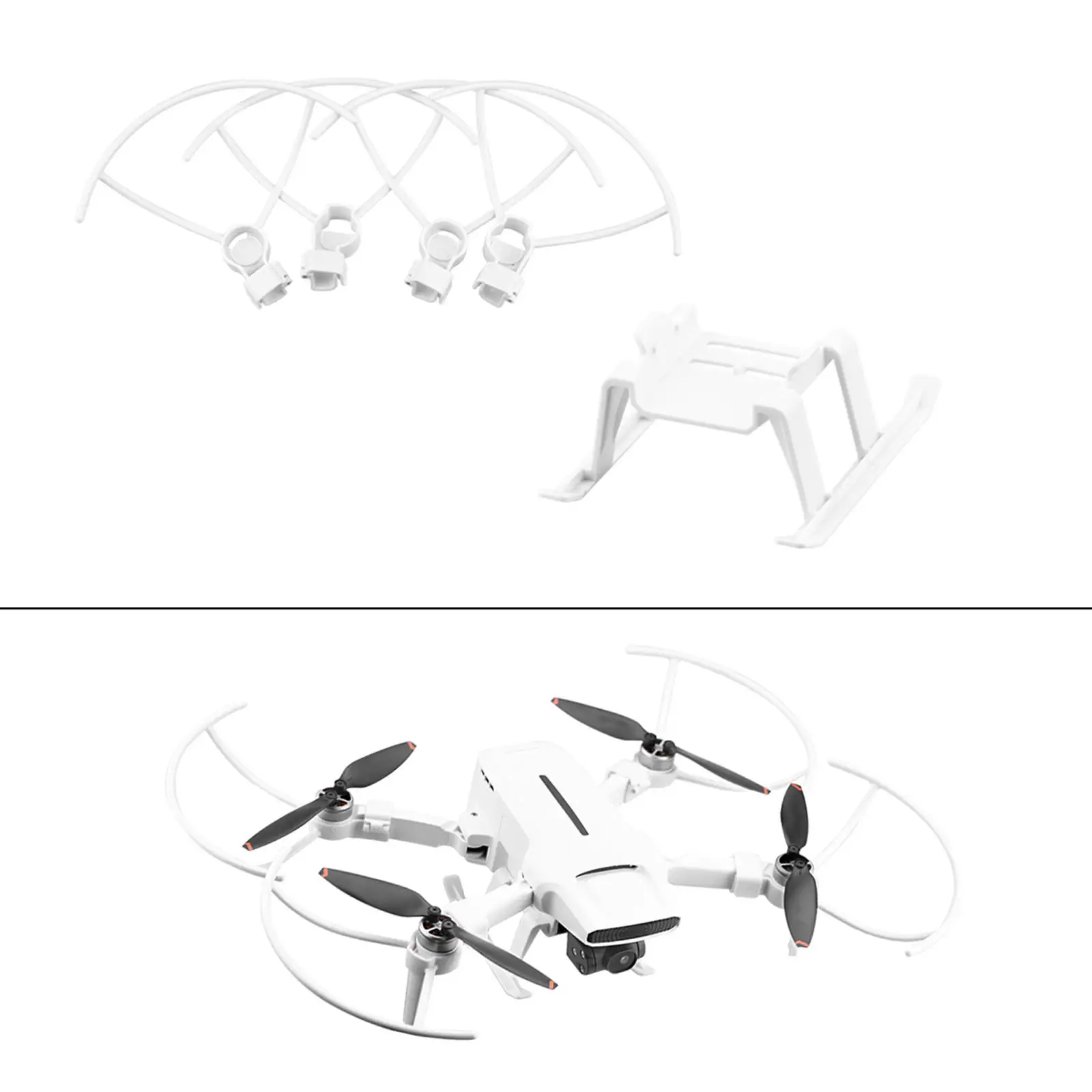 Kit de train d'atterrissage à dégagement rapide, extension de hauteur pour Xiaomi FIMI X8 MINI Drone, longue jambe de protection des pieds, support de protection, accessoires