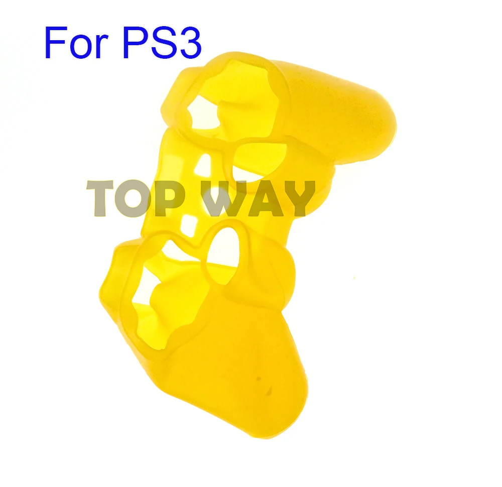 10pcs ChengChengDianWan for PS3 Controller Joystick Gel Rubber 10 Colors Silicone Case Protective Skin Cover Wrap Case