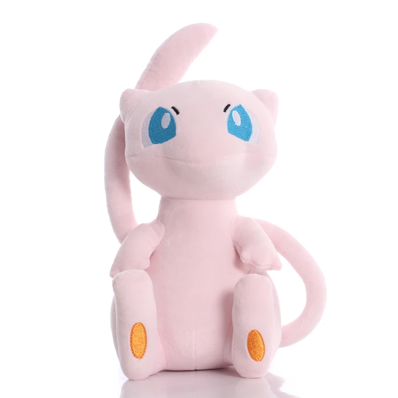 TAKARA TOMY-muñecos de peluche de Pokémon Mew para niños, peluches de animales suaves, regalos de cumpleaños, 20cm