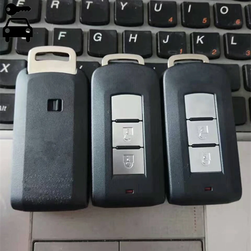 

3 Button Car Remote Key 433Mhz ID47 Chip for Mitsubishi Pajero Outlander Lancer ASX Shogun Montero Xpander RVR Keyless Smart Key