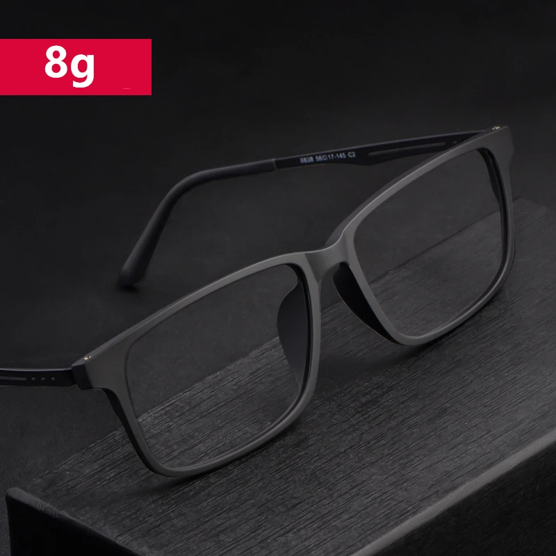 Pure Titanium Glasses Frame Myopia Glasses Male Light Comfortable Frame Black Large Full Frame Optical Glass Female Eyeglass