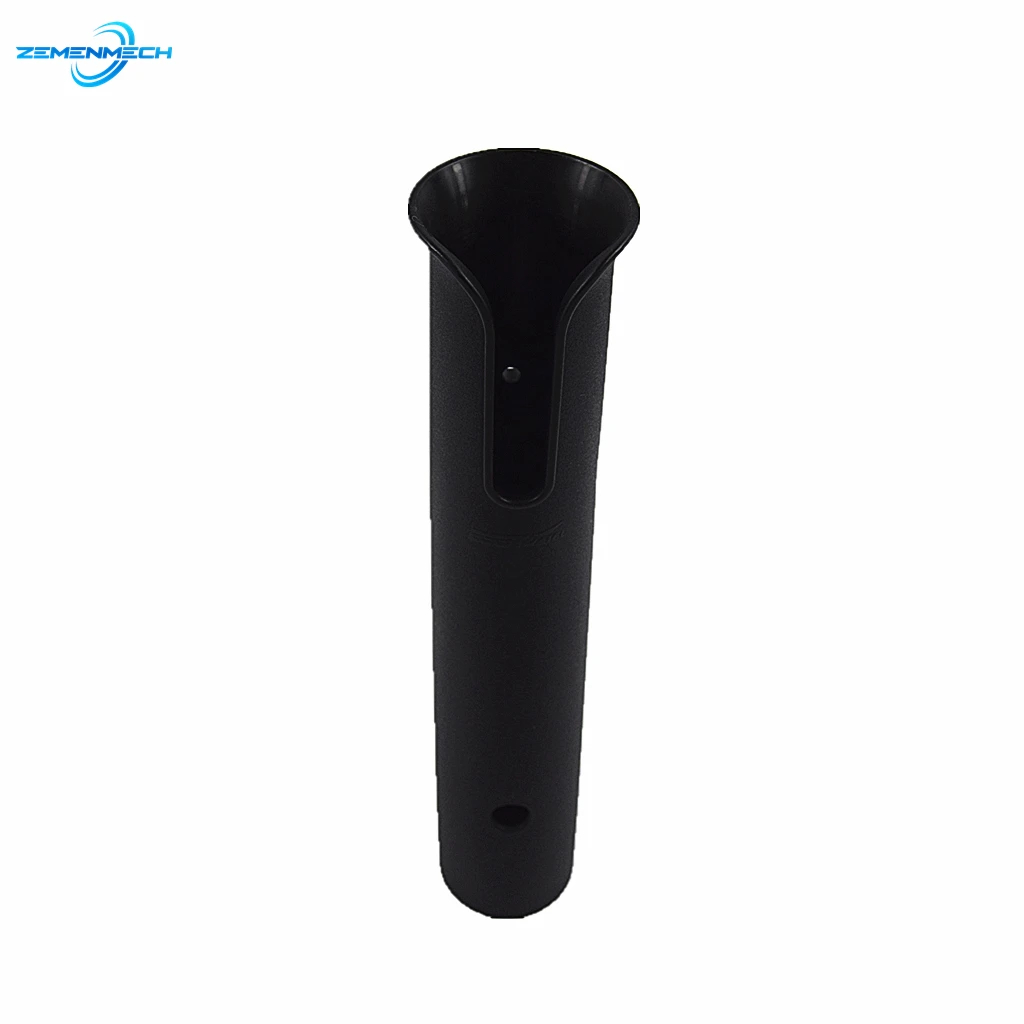 Black Plastic Fishing Rod Pole Holder Nylon Stand For Fishing Rod Tackle Socket Boat Kayak Yacht Catamaran Tube Mount Bracket