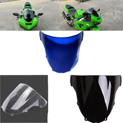 Motorcycle Windscreen Windshield Wind Deflectors Shield Protector For Kawasaki Ninja ZX6R 636 2003 2004