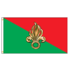 90x150cm 3x5ft French Foreign Legion Flag For France Army FFL Banner