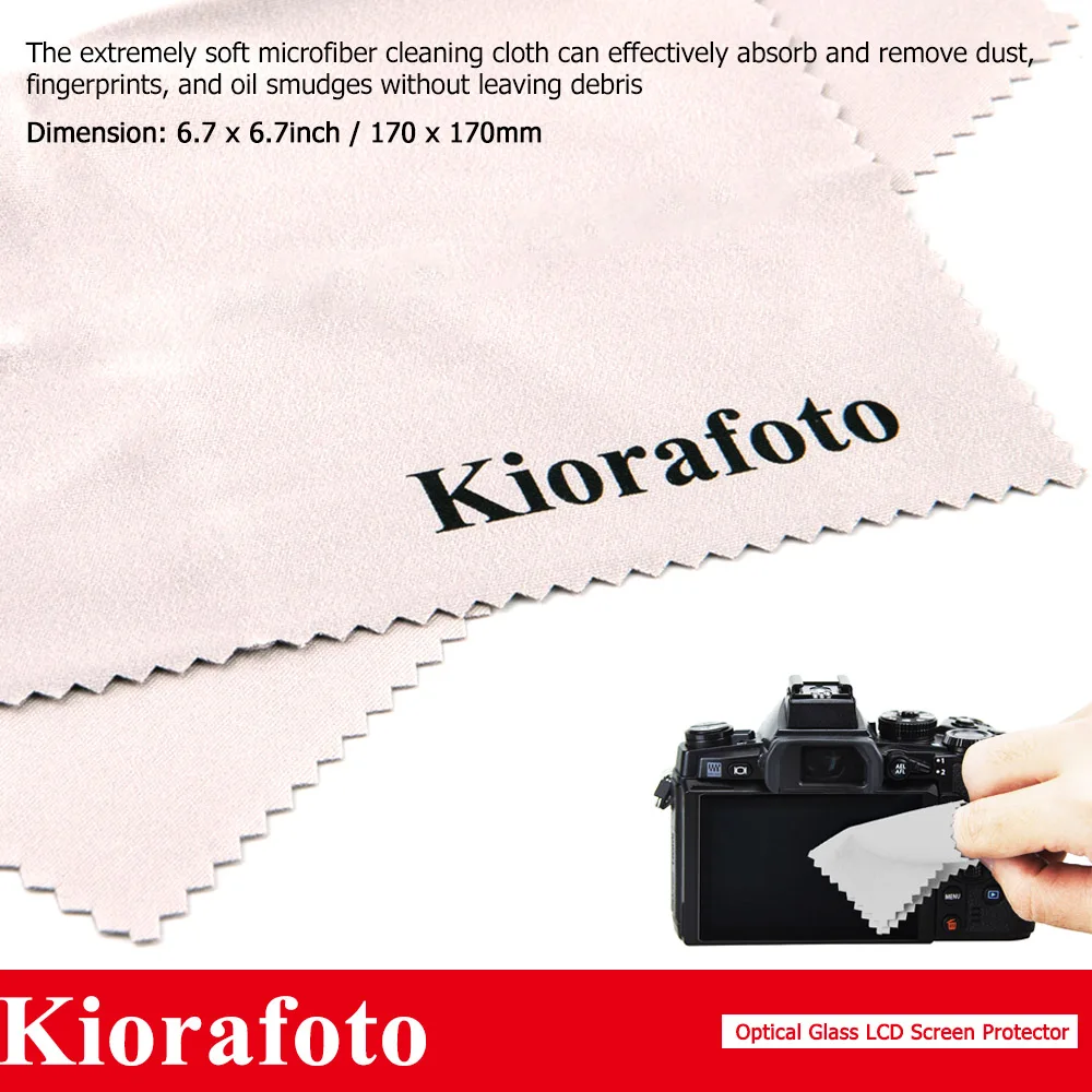 2 Gói 2.5D/9H Quang Kính Cường Lực Bảo Vệ Màn Hình + Giày Nóng Chống Bụi Chống Trầy Xước Bao Da Nắp sony A5000 D6000 D6300