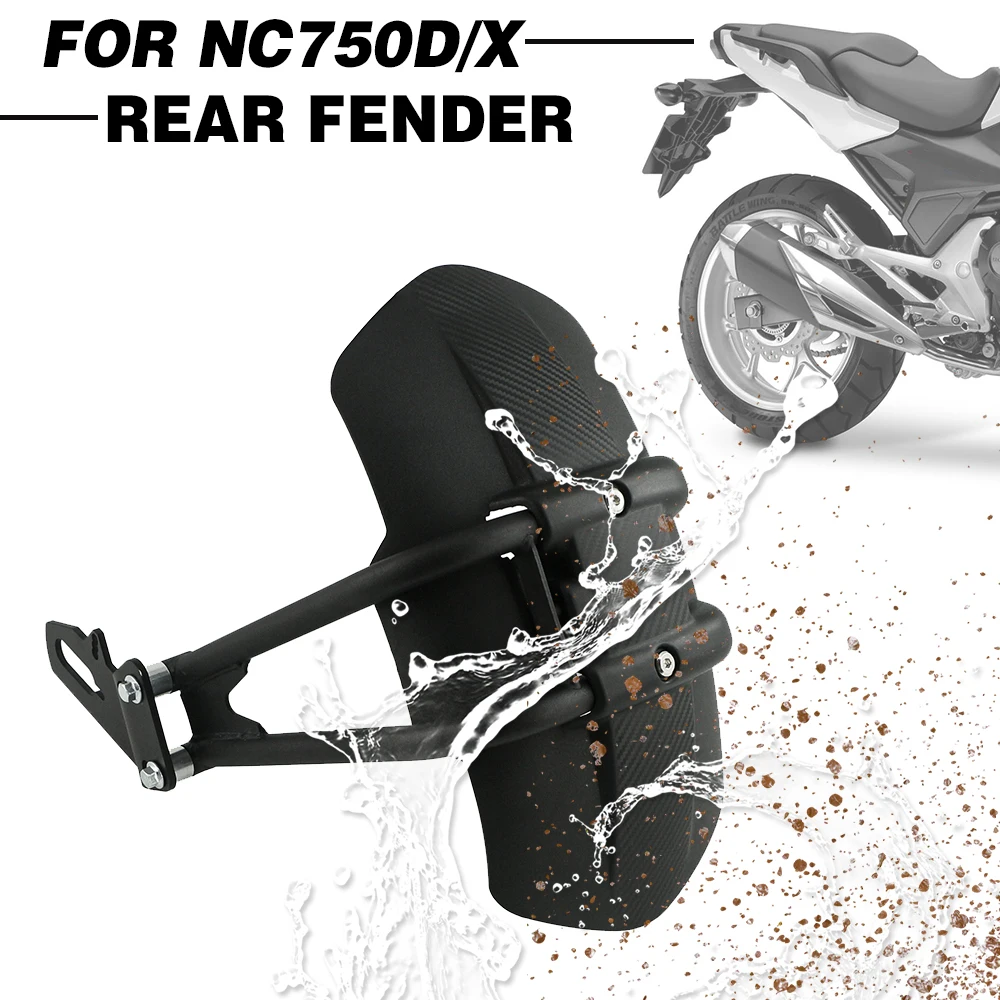 NC700 NC750X Mudguard Rear Fender For Honda NC750D NC750 X/D Mud Splash Guard Protection Wheel Hugger For Ninja 250/300