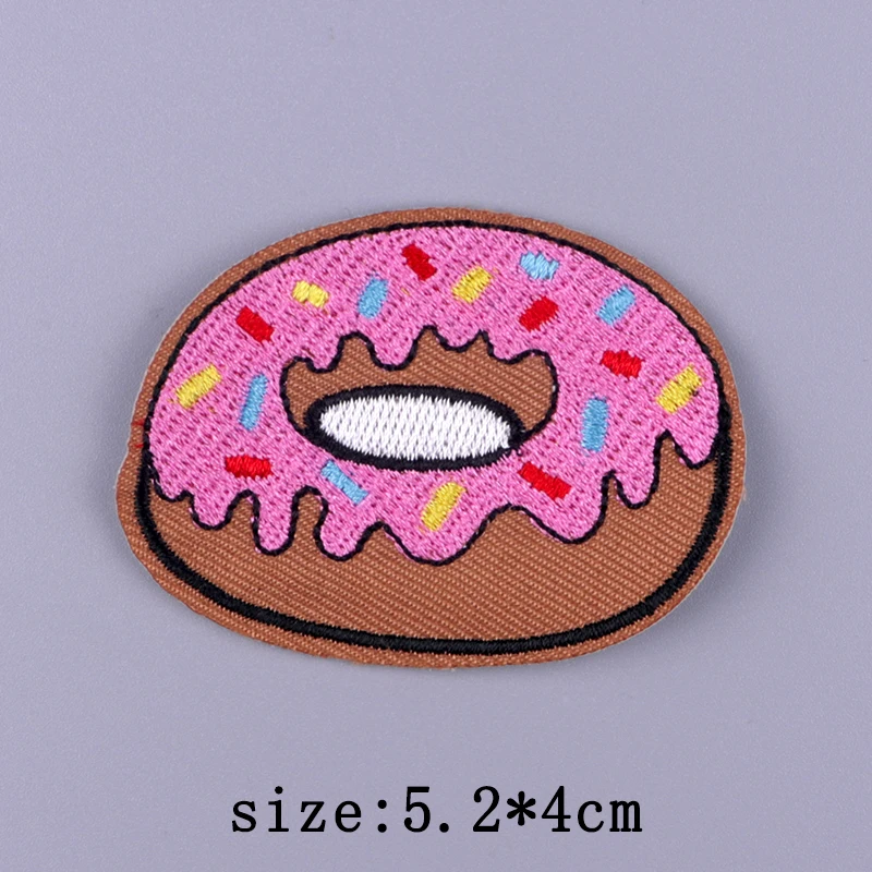 Cartoon Tier Patch Eisen Auf Gestickte Patches Für Kleidung Thermoadhesive Patches Auf Kleidung Lebensmittel Patch Für Kleidung Aufkleber