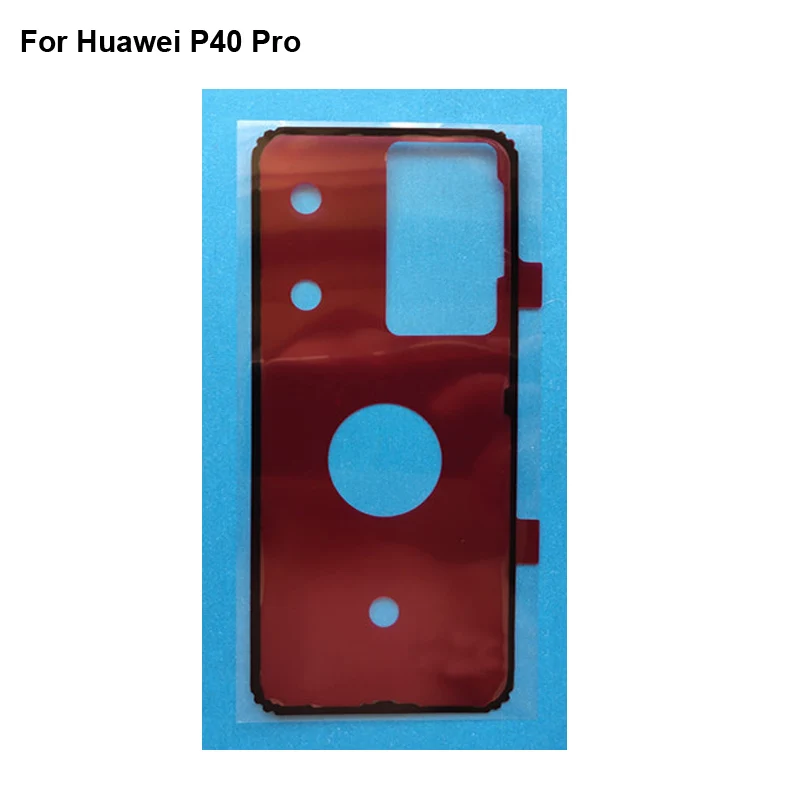 

Новинка, задняя крышка для Huawei P40 Pro, клейкая задняя крышка аккумулятора, клей P 40 Pro, клейкая наклейка, клей для дисплея P40Pro