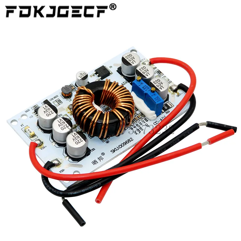 600W Aluminum Plate DC-DC Boost Converter Adjustable 10A Step Up Constant Current Power Supply Module Led Driver For Arduino