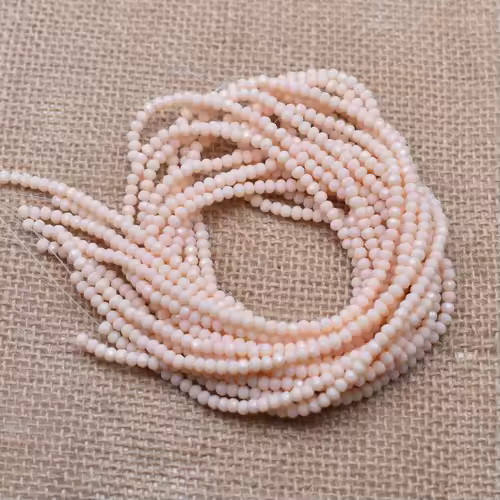 Yanqi 2 3 4mm Rondell Austria Faceted Crystal Beads Round Glass Beads Loose Spacer Beads for Jewelry Making DIY - Image 51
