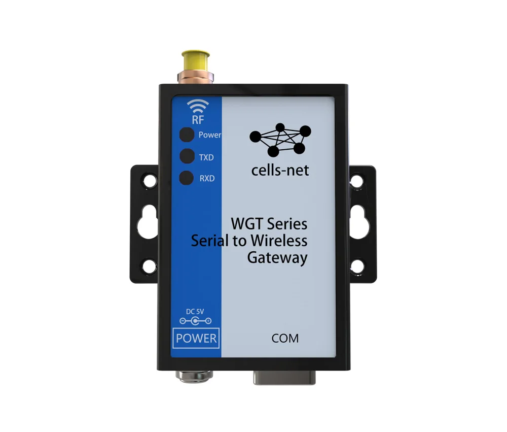 Long distance 500 meters industrial-grade ZigBee serial gateway to RS232/RS485/two-in-one DTU device