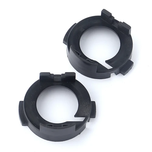 Adaptador de faro LED H7, Base de bombilla LED para Kia, New Tucson, New Carens, Pioneer, New Azera, 2 uds.