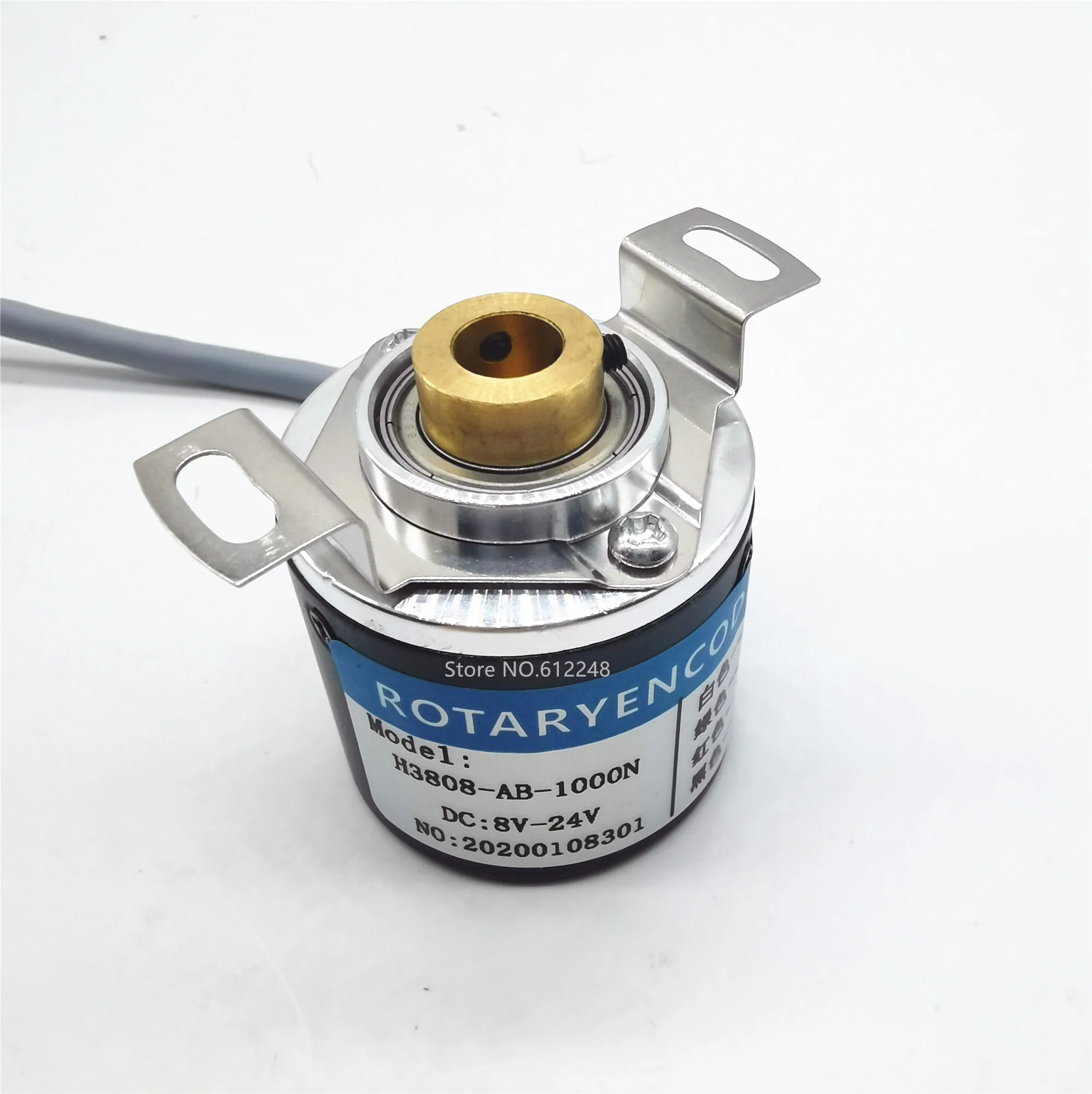 Rotary Encoder 1000 Pulse AB Phase NPN PNPIndustrial Hollow Shaft Encoder 100 200 360 400 620 700 Pulse HN3810-AB-2000N