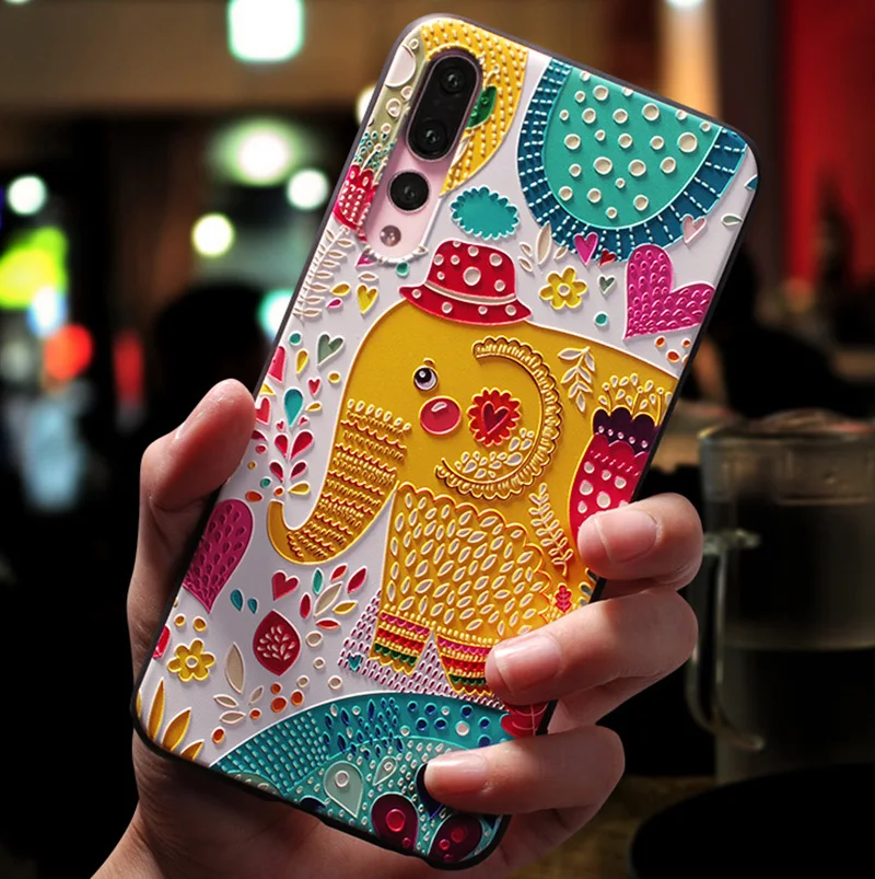 For Sony Xperia 1 IV Case Cute Relief Soft Silicone Back Cover For Sony Xperia 10 IV Phone Cases for Xperia10 1 5 III Fundas