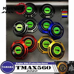 For T-max 560 T-MAX560 2020 Tmax560 TMAX 560 Motorcycle Engine Side Protection Cover Decorative Guard Slider Falling Protector