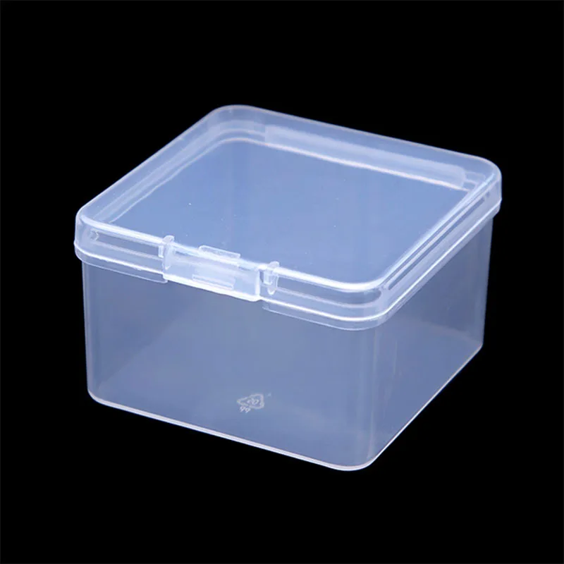 6cm Square PP plastic box hardware tool sample storage box QTY 1PCS