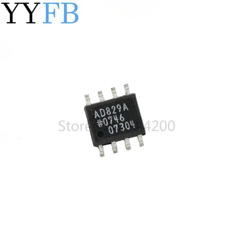 Nouveau AD829ARZ AD829AR AD829 amplificateur vidéo haute vitesse et faible bruit SOP8