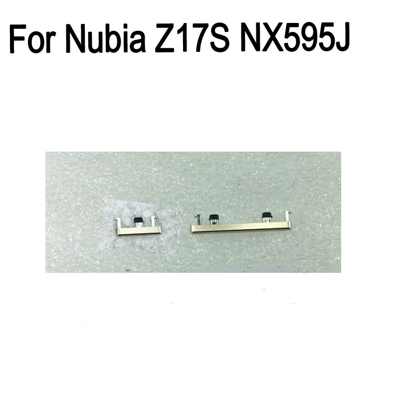 

Power On Off Button + Volume Button Side Button For ZTE Nubia Z17S NX595J Set Replacement Repair Parts tested good For NubiaZ17S