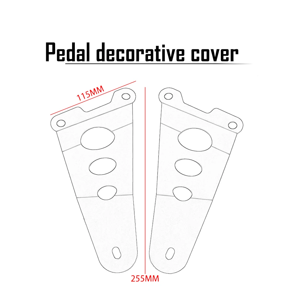 New sale Motorcycle For Yamaha XSR155 XSR 155 rear tripod cover Rear wheel support frame side cover Pedal decoration