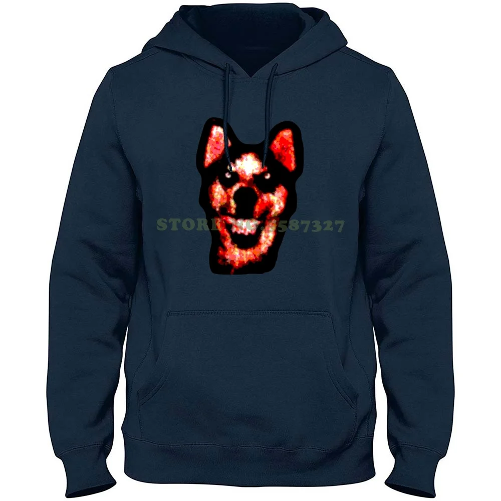 Smile Dog ( Creepypasta ) 100% Pure Cotton Hoodie T-Shirt Horror Story Eyeless Jack Slenderman The Rake Blood Scary Murder Jeff