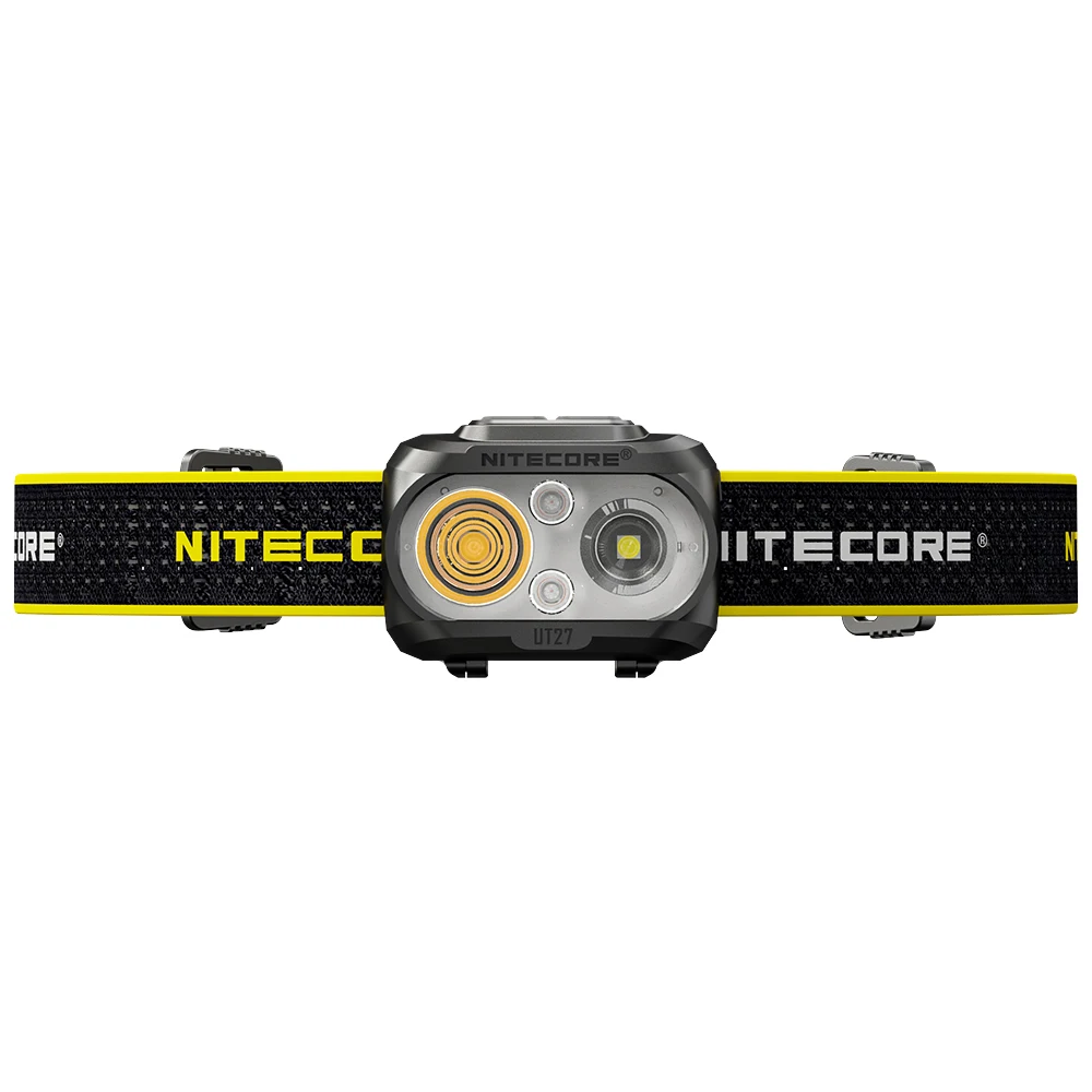 NITECORE UT27 Dual Beam Fusion Elite Headlamp Max Output 520 lumens Headlights with Rechargeable Battery for Hiking , Running