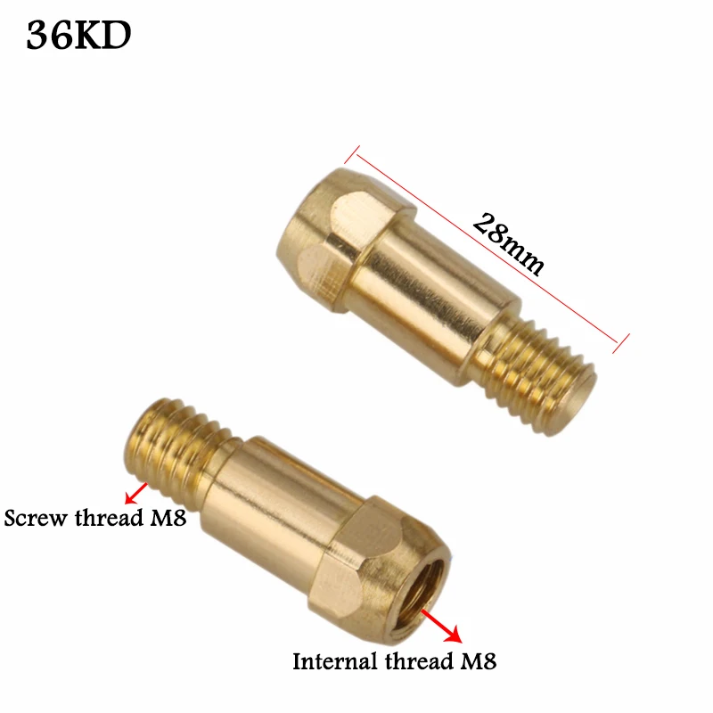 Replacement Welding Weld MIG Gas Nozzle Shroud For Welder Machine Torch Tip Gold 15AK 24KD 36KD