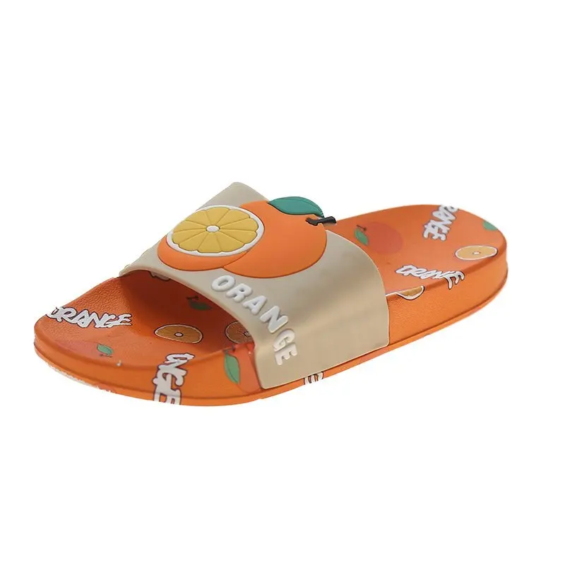 2021 Summer Women Floor Flat Shoes Lovely Indoor Flip Flops Female Non-Slip Bathroom Home Slippers Female Beach Shoe