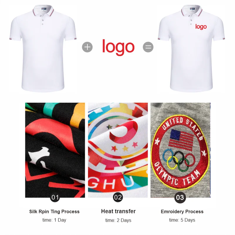 YOTEE2020 new high quality cheap short sleeve POLO company group custom embroidery fashion men and women POLO customization