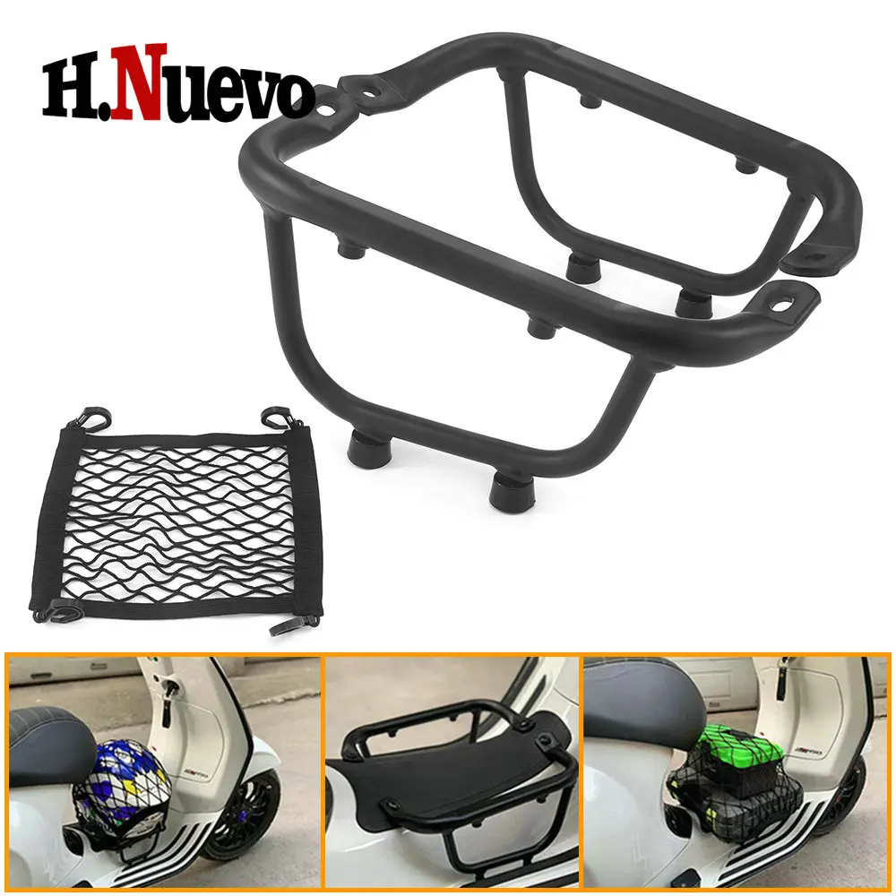 Motorcycle Accessories Luggage Holder Foot Pedal Middle Mesh Baggage Bracket For  Sprint Primavera 125 150 2013-2020 2021