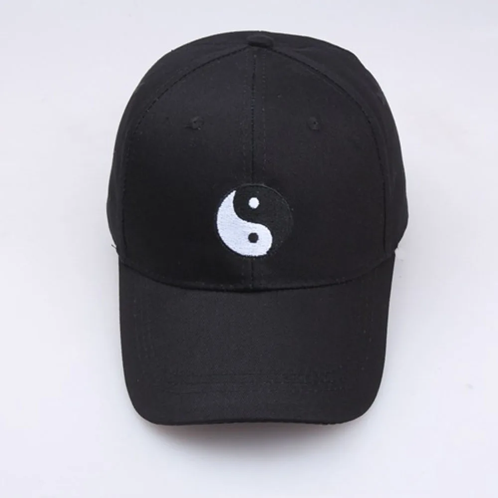 High Quality Dad Hat 100% Cotton Swimming Yin and Yang Gossip Embroidered Hat Snapback Baseball Cap For Men Women Trucker Caps