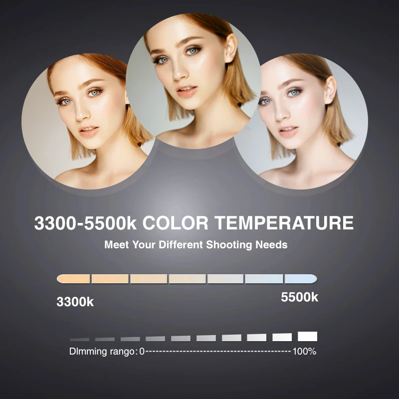 Anillo de luz LED con trípode, accesorio fotográfico de iluminación de 18 pulgadas con soporte para móvil, perfecto para selfis, vídeos en directo de Youtube, Tik Tok y Vlog