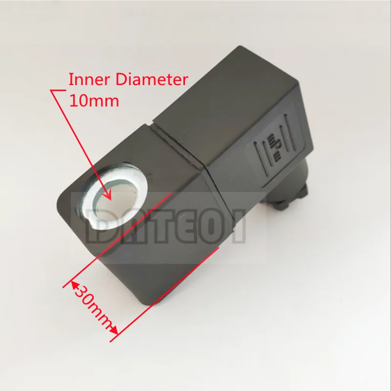 EASUN-bobina de válvula solenoide, diámetro interior de 10mm, altura de 30mm