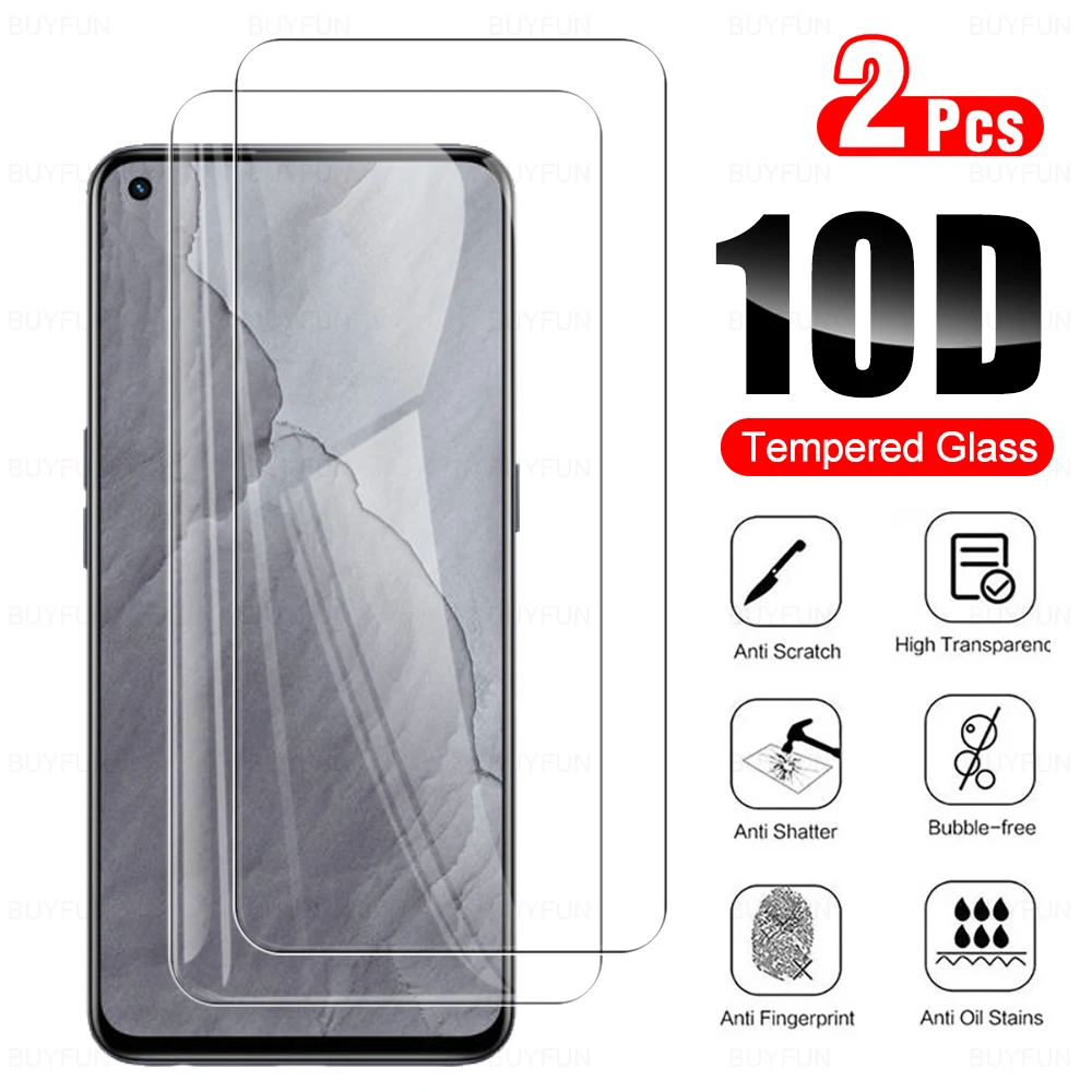 2 قطعة زجاج واقي ل Realme GT ماستر 6.43 "شاشة الزجاج Temepred ل Oppo Realme GT ماستر 5G HD طبقة حماية غطاء