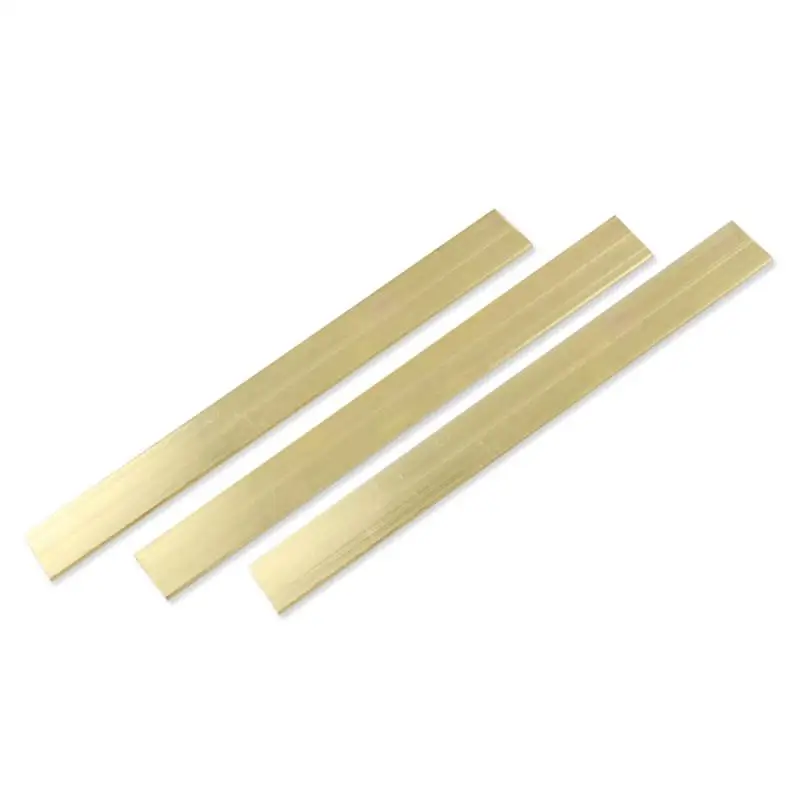 Imagem -03 - Latão Flat Bar Plate Strip para Faça Você Mesmo Ferramentas Bras Metal Solid Rod Espessura mm mm mm mm 10 mm 20 mm Comprimento 200 mm 250 Milímetros 1pc