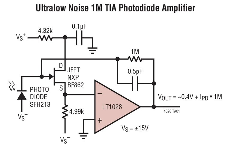 LT1128 LT1128CS8 - Ultra Low Noise Precision High Speed Op Amps