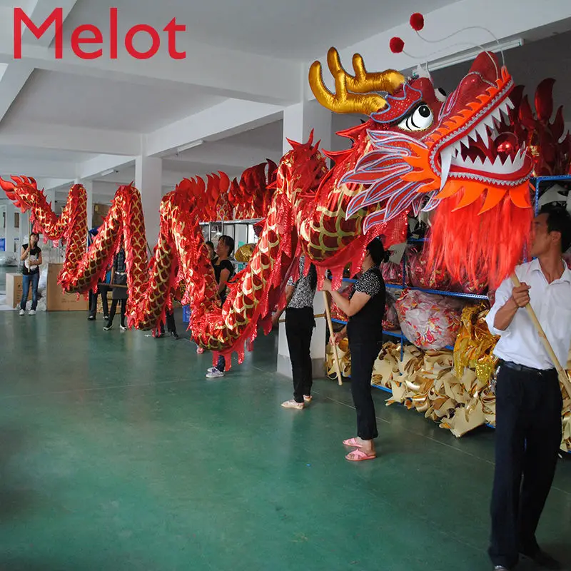 Dragon Lantern Dragon Dance Props Lighting Dragon Dance Dragon Dance Lion Faucet Performance Props Crafts