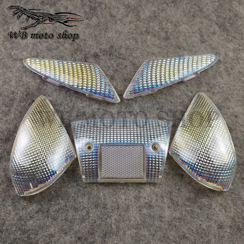 Motorcycle for Yamaha jog 50 ZR 3Yk jog50 front turn signal housing rear brake lamp cover glass cover colorful color