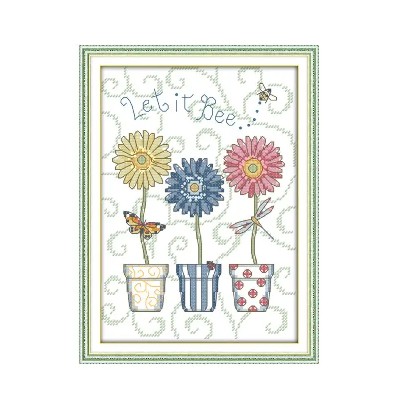 

Три раковины, цветок, набор для вышивки крестом, Аида, 14 карат, 11 карат, канва с принтом, вышивка, сделай сам, рукоделие ручной работы