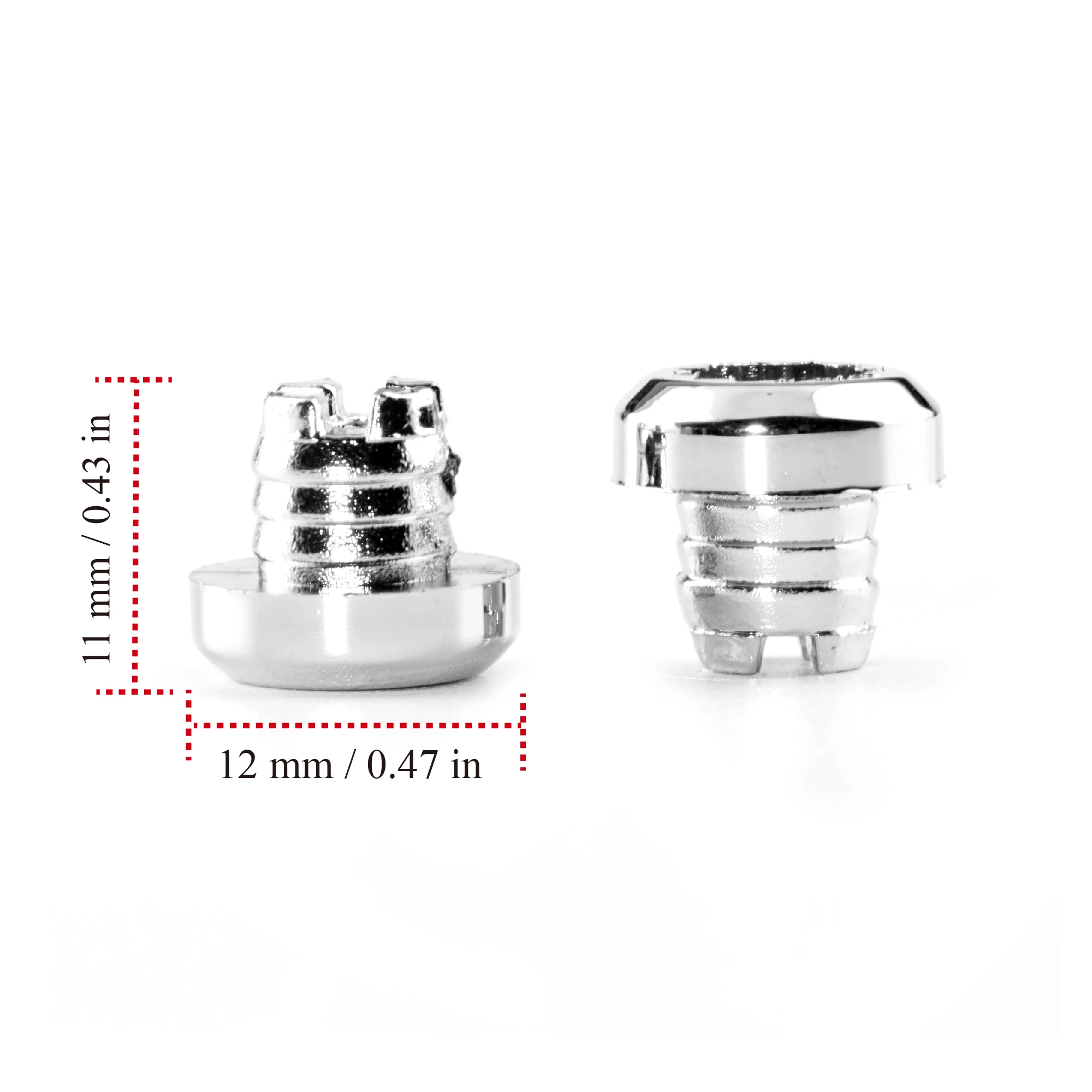 100pcs Wheel Rivets Nuts For Rim Lip Decoration Replacement Car Rims Studs Bolts