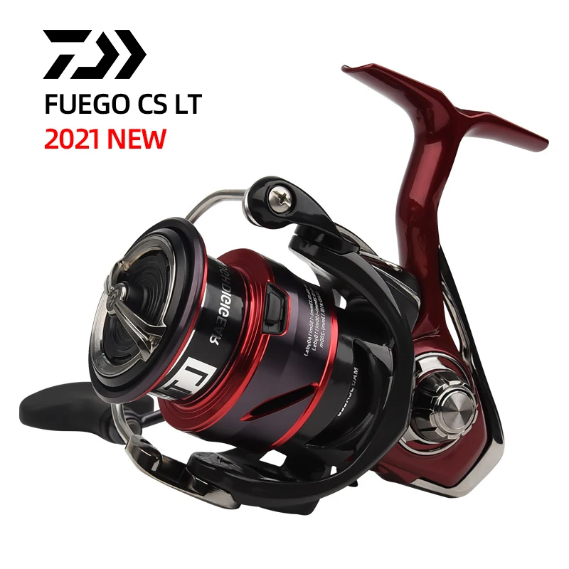 2021 DAIWA FUEGO CS LT Spinning Fishing Reel 6+1BB Max Drag 12KG ZAION V Body