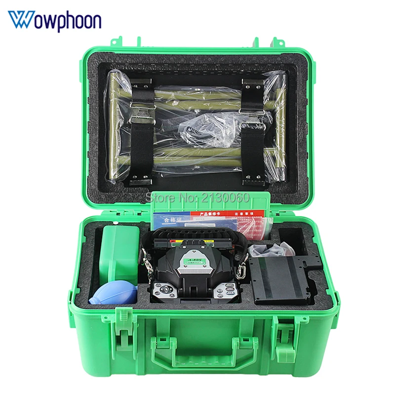 

COMPTYCO A-80S Automatic Intelligent Optical Fiber Fusion Splicer, FTTH Fiber Welding Machine, Customized, Original