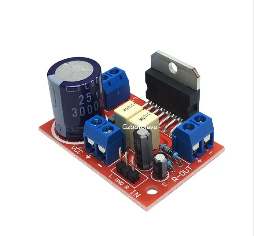 TDA7377 2*35W High Power Dual Channel เครื่องขยายเสียงเครื่องขยายเสียงโมดูลลำโพงเสียงรถยนต์